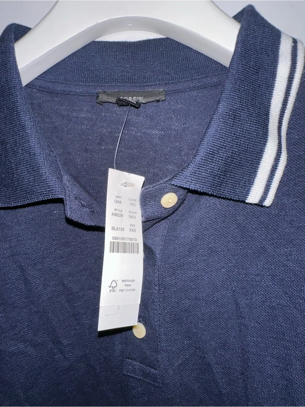 J. Crew polo solid